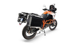 Maletas laterales GPR TECH de 38 + 32 litros, aluminio negro, para KTM LC 8 Super Adventure 1290 - S - R - T 2017-2020