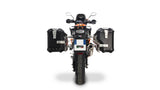 Maletas laterales GPR TECH de 38 + 32 litros, aluminio negro, para KTM LC 8 Adventure 1190 2013-2016