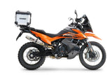 Ktm LC 8 Adventure 1090 2017-2020 Top Case 55 Liters GPR TECH Silver Aluminum
