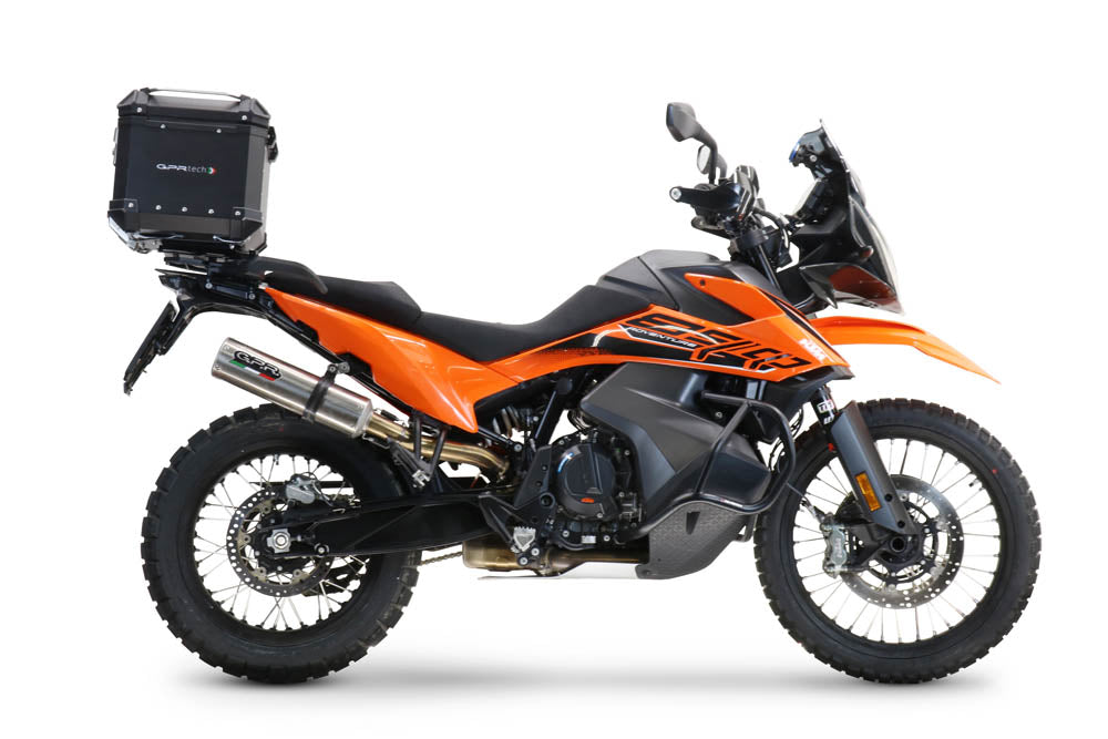 Ktm Adventure 790 2018-2020 Top Case 45 Liters GPR TECH Black Aluminum