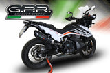 KTM 790 Adventure 2018-2020 Exhaust GPR Furore Evo4 Nero Slip-On