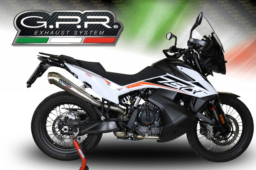 KTM 790 Adventure 2021-2024 Exhaust GPR Powercone Evo Slip-On