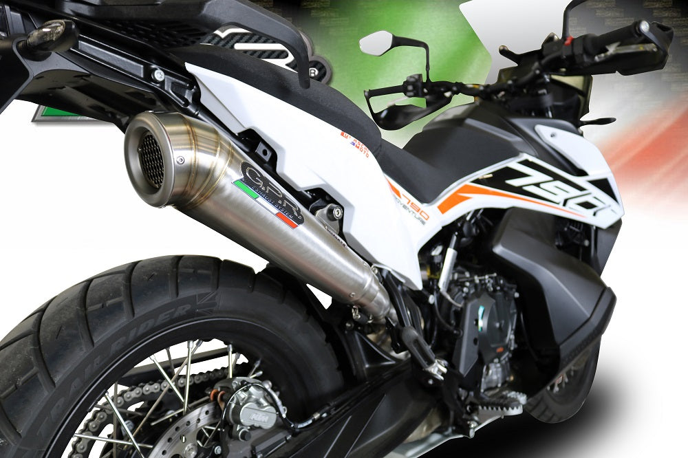 KTM 790 Adventure 2021-2024 Exhaust GPR Powercone Evo Slip-On