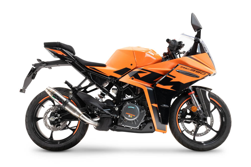 KTM RC 390 2022-2024 Exhaust GPR Deeptone Inox Slip-On Race