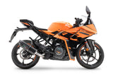 Escape GPR Furore Evo4 Nero Slip-On para KTM RC 390 2022-2024