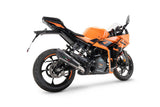 Échappement GPR Grand Prix Evo Titanium Slip-On pour KTM RC125 2021-2024