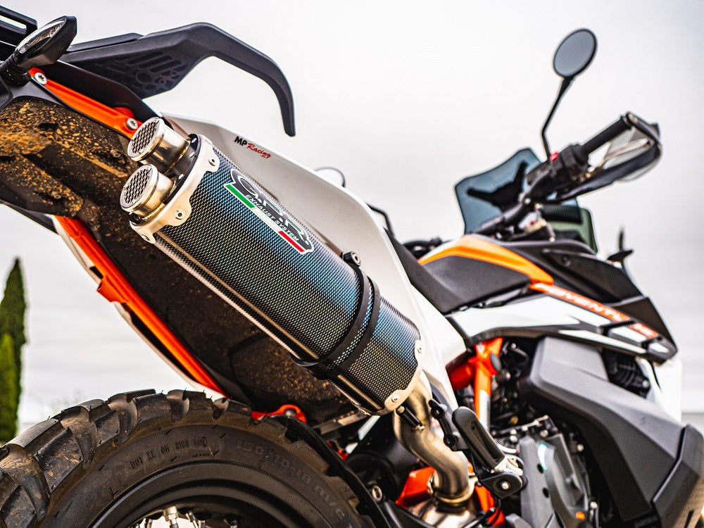 KTM 890 SMT 2023-2024 Exhaust GPR Dual Poppy Slip-On