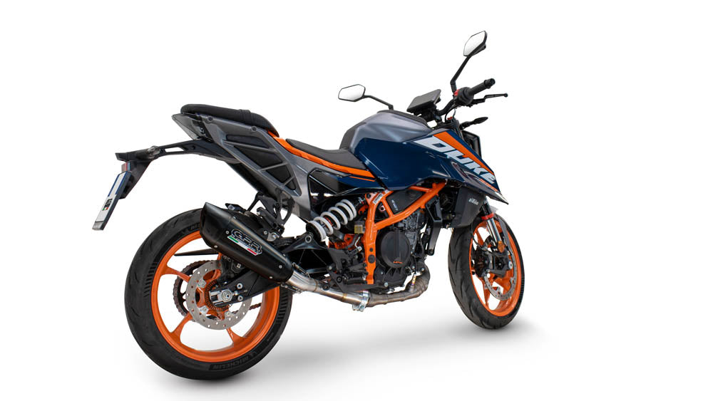 Escape GPR GP-Revo negro de titanio Slip-On para KTM 250 DUKE 2024-2025