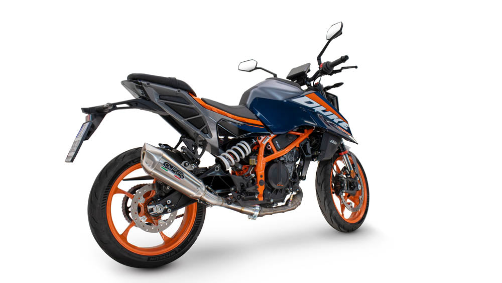 KTM 390 DUKE 2024-2025 Exhaust GPR GP-Revo Titanium Slip-On