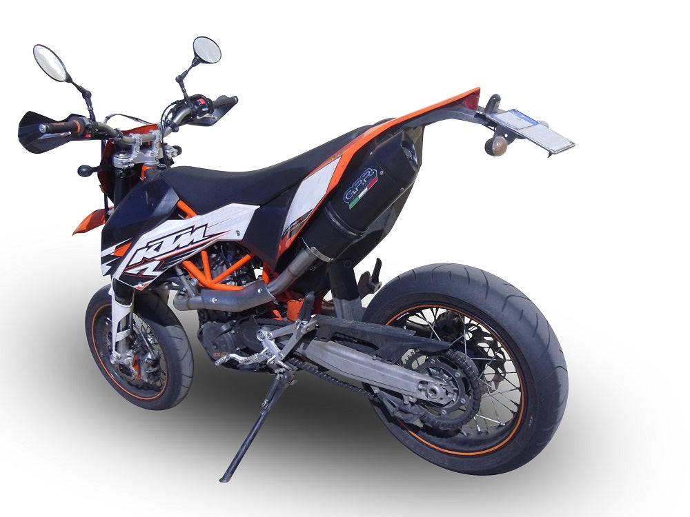 KTM 690 Enduro R 2007-2016 Exhaust GPR Furore Nero Full System Race