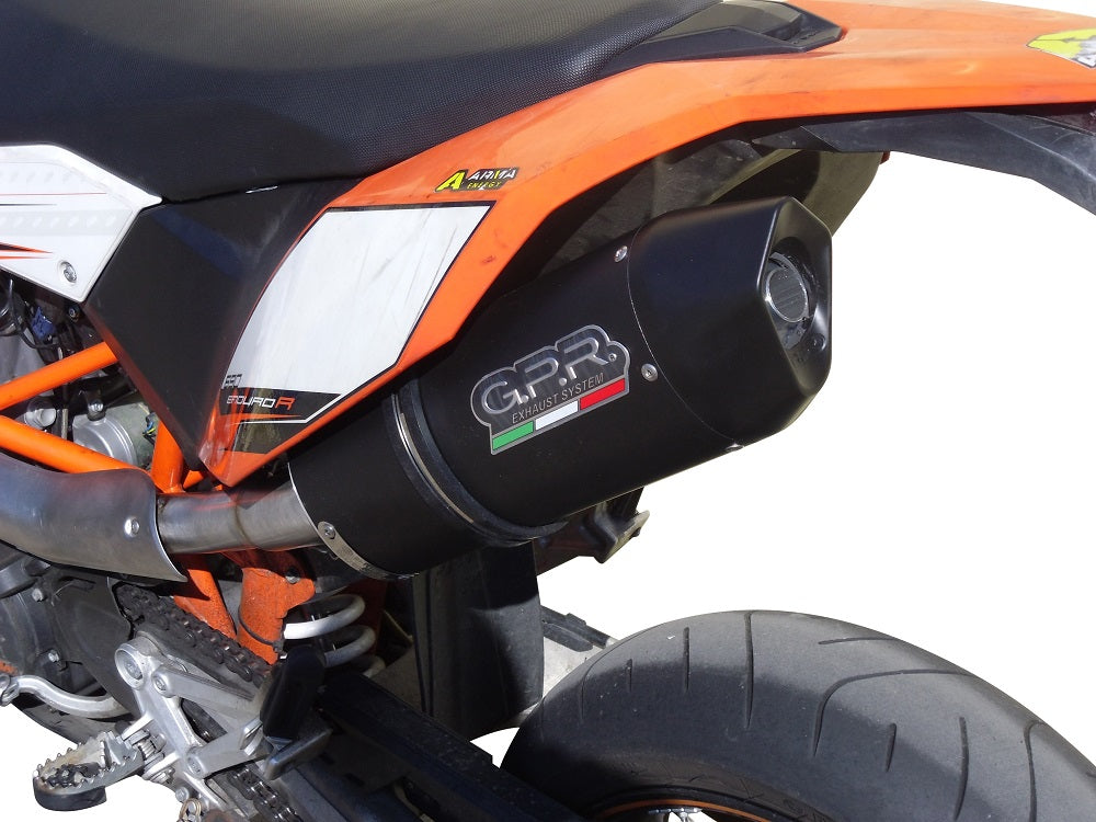 KTM 690 Enduro R 2007-2016 Exhaust GPR Furore Nero Full System Race