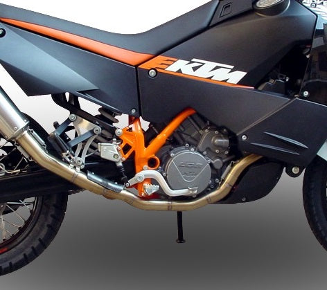 KTM 990 Adventure S 2006-2014 Exhaust GPR Hyper Sonic Inox Full System Race