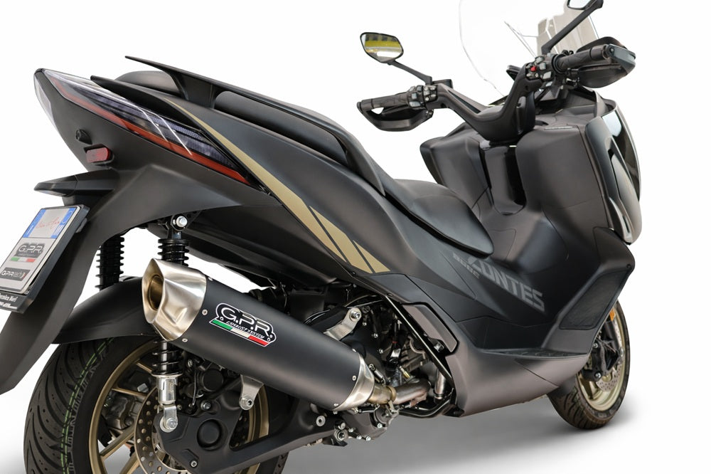 Zontes 365E 2024-2026 Exhaust GPR Furore-X Scooter Slip-On - photo 3
