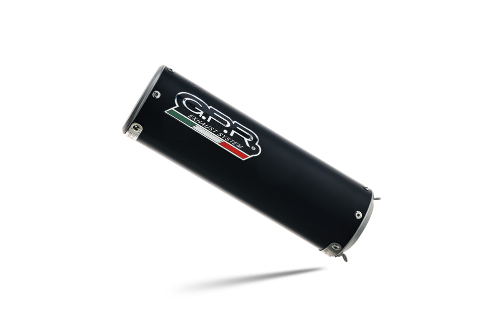 Escape GPR M3 negro de titanio para CF Moto 700 MT 2023-2024
