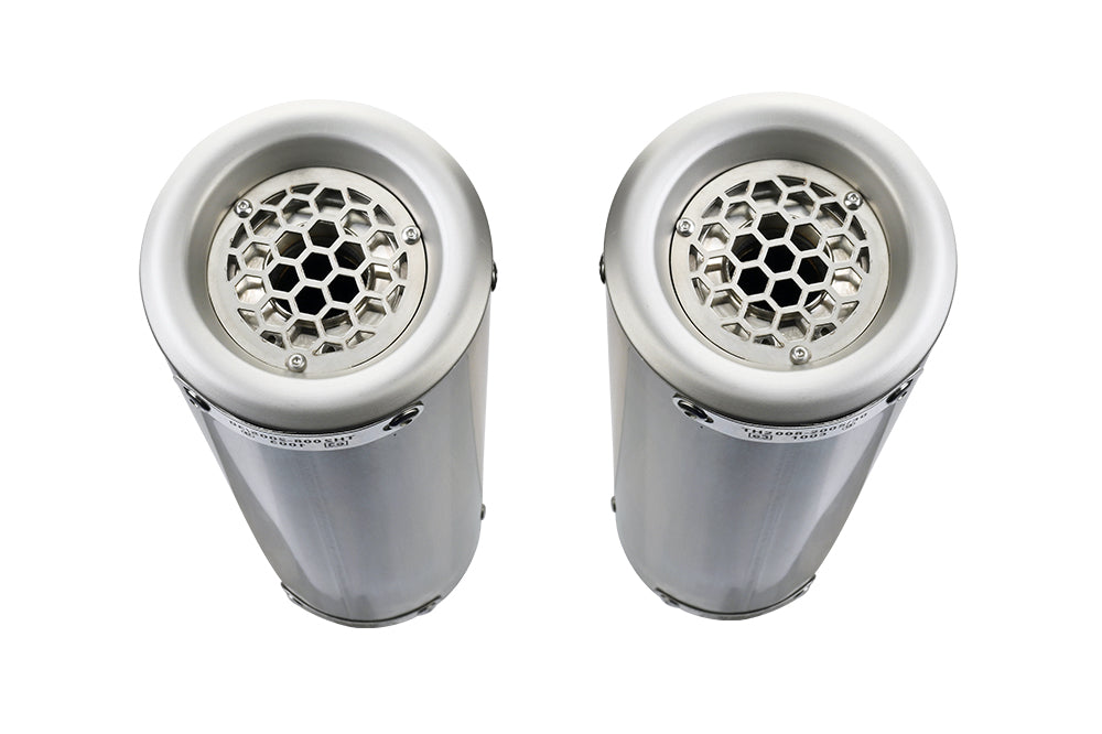 Escape GPR M3 Inox Dual Slip On para Ducati 998 998R 998FE 2001-2004