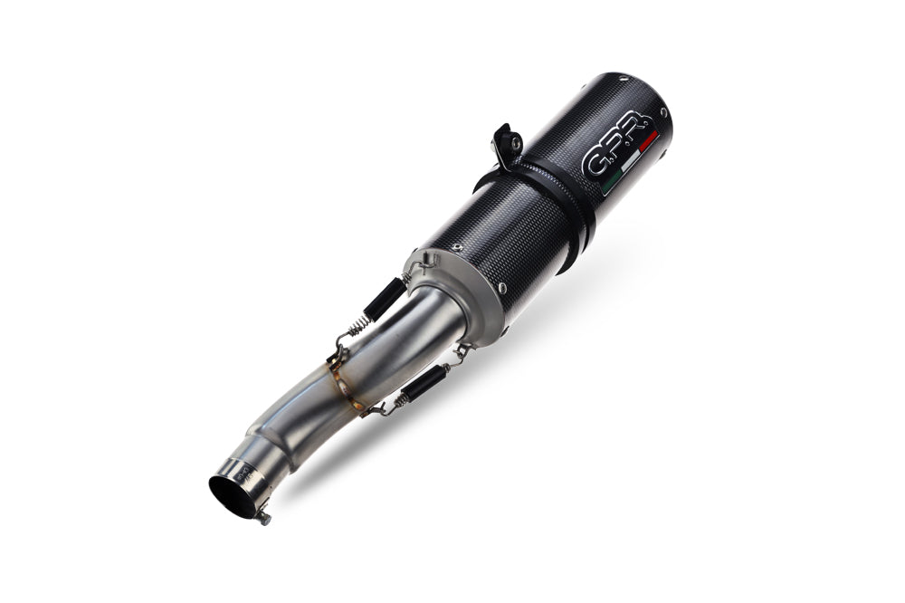 Suzuki Hayabusa 2017-2020 Exhaust GPR M3 Poppy Dual Slip On