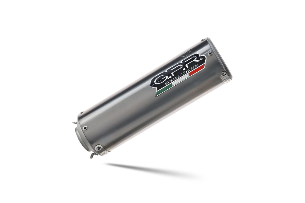 Moto Guzzi V85TT 2019-2020 Exhaust GPR M3 Titanium Natural Slip-On