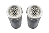 Escape GPR M3 Titanio Natural Doble Slip-On Race para Ducati Monster 1100 2009-2010