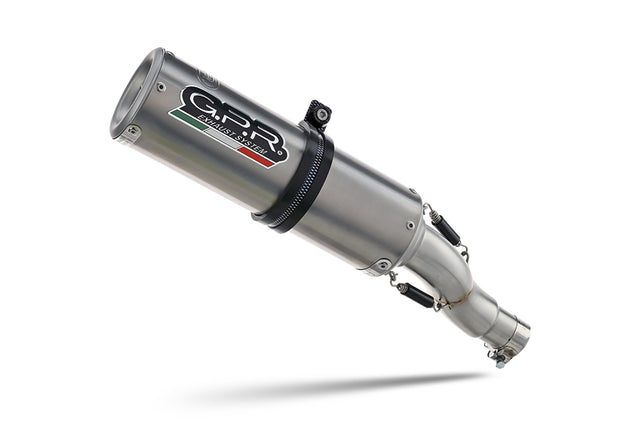CF Moto 700 CL-X Heritage 2025-2026 Exhaust GPR M3 Titanium Natural Slip-On - photo 1