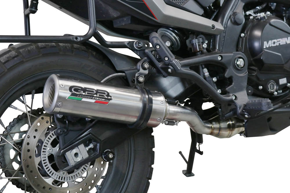 Moto Morini X-CAPE 650 2021-2024 Exhaust GPR M3 Inox Slip-On
