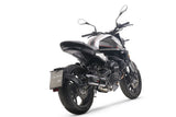 Moto Morini Seiemmezzo Scr 2022-2024 Exhaust GPR Furore Evo4 Nero Mid Full System