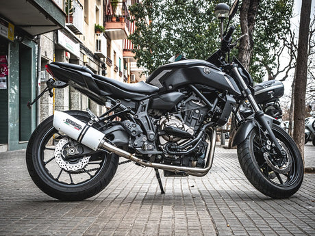 Yamaha FZ7 MT07 2014-2016 Exhaust GPR Albus Ceramic Full System - photo 7