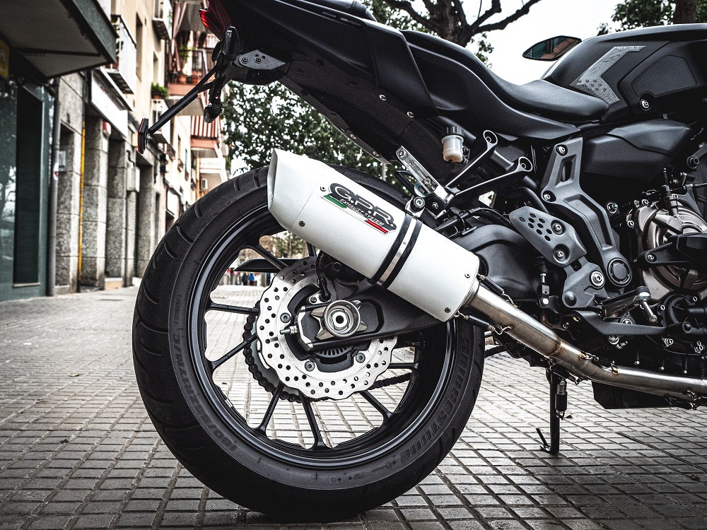 Escape GPR Albus Ceramic Sistema Completo para Yamaha FZ7 MT07 2014-2016