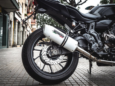 Yamaha FZ7 MT07 2014-2016 Exhaust GPR Albus Ceramic Full System - photo 8