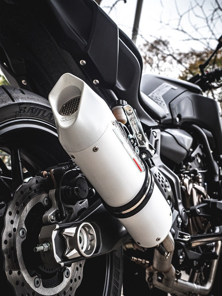 Yamaha FZ7 MT07 2014-2016 Exhaust GPR Albus Ceramic Full System