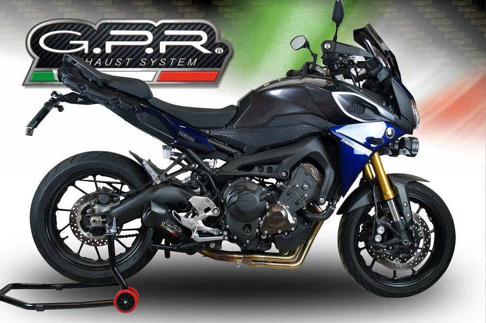 Yamaha Tracer 9 GT 2025-2026 Exhaust GPR Furore Evo4 Nero Full System High Level - photo 9
