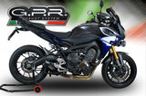 Yamaha Tracer 9 GT 2025-2026 Exhaust GPR Furore Evo4 Nero Full System High Level - photo 9