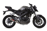 Yamaha Mt125 2017-2019 Exhaust GPR Deeptone Inox Full System