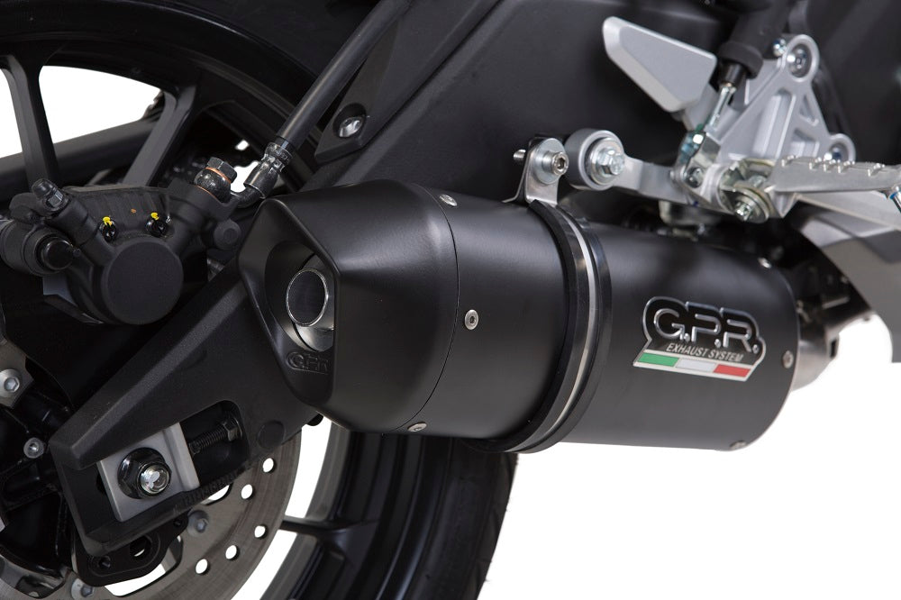 Yamaha Mt125 2017-2019 Exhaust GPR Furore Nero Full System