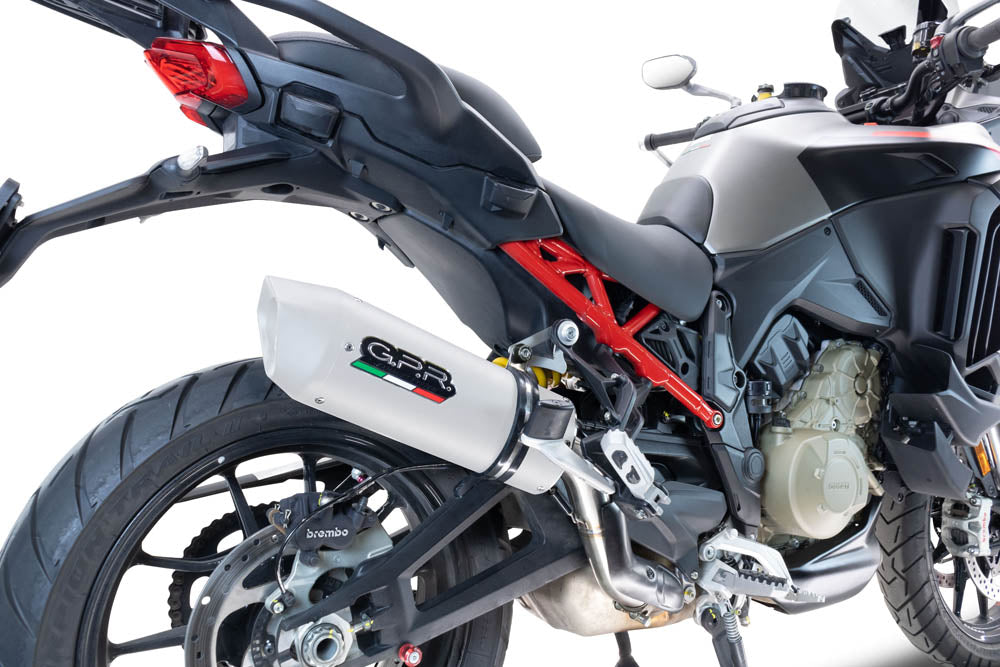 Ducati Multistrada V4 Rally 2023-2024 Exhaust GPR Albus Evo4 Slip-On