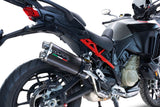 Escape GPR Dual Poppy Slip-On para Ducati Multistrada V4S 2022-2024