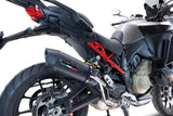 Escape GPR Furore Evo4 Nero Slip-On para Ducati Multistrada V4 Grand Tour 2024-2025