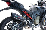 Escape GPR Furore Evo4 Poppy Slip-On para Ducati Multistrada V4 Grand Tour 2024-2025