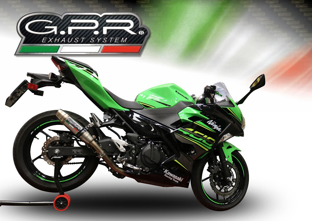 Kawasaki Z500 2023-2025 Exhaust GPR Deeptone Inox Full System