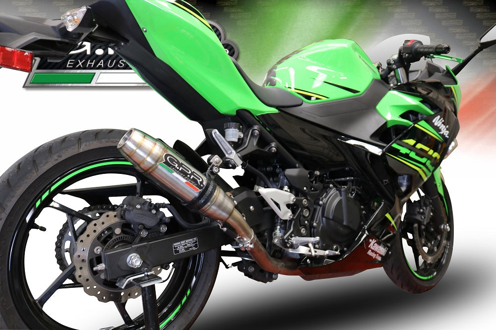 Kawasaki Z500 2023-2025 Exhaust GPR Deeptone Inox Slip-On