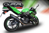 Kawasaki Ninja 500 2023-2025 Exhaust GPR Furore Evo4 Nero Slip-On