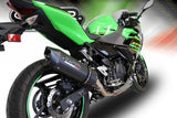 Kawasaki Z400 2018-2022 Exhaust GPR Furore Evo4 Nero Slip-On