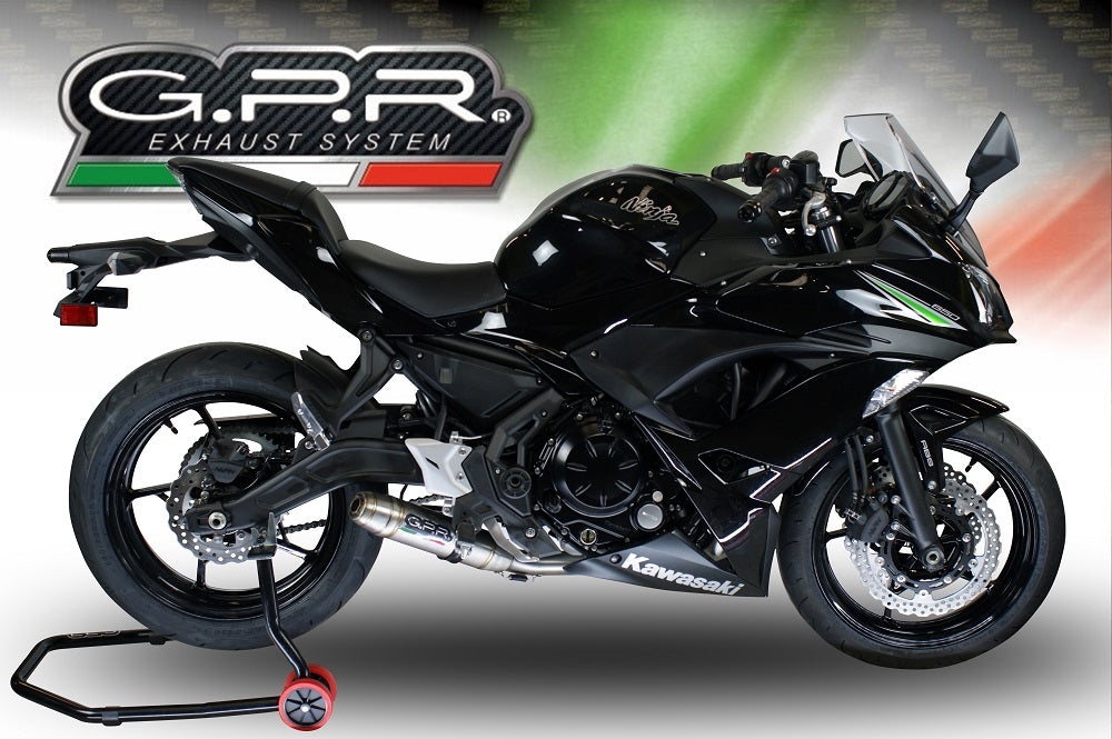 Kawasaki Ninja 650 2021-2022 Exhaust GPR Deeptone Inox Full System
