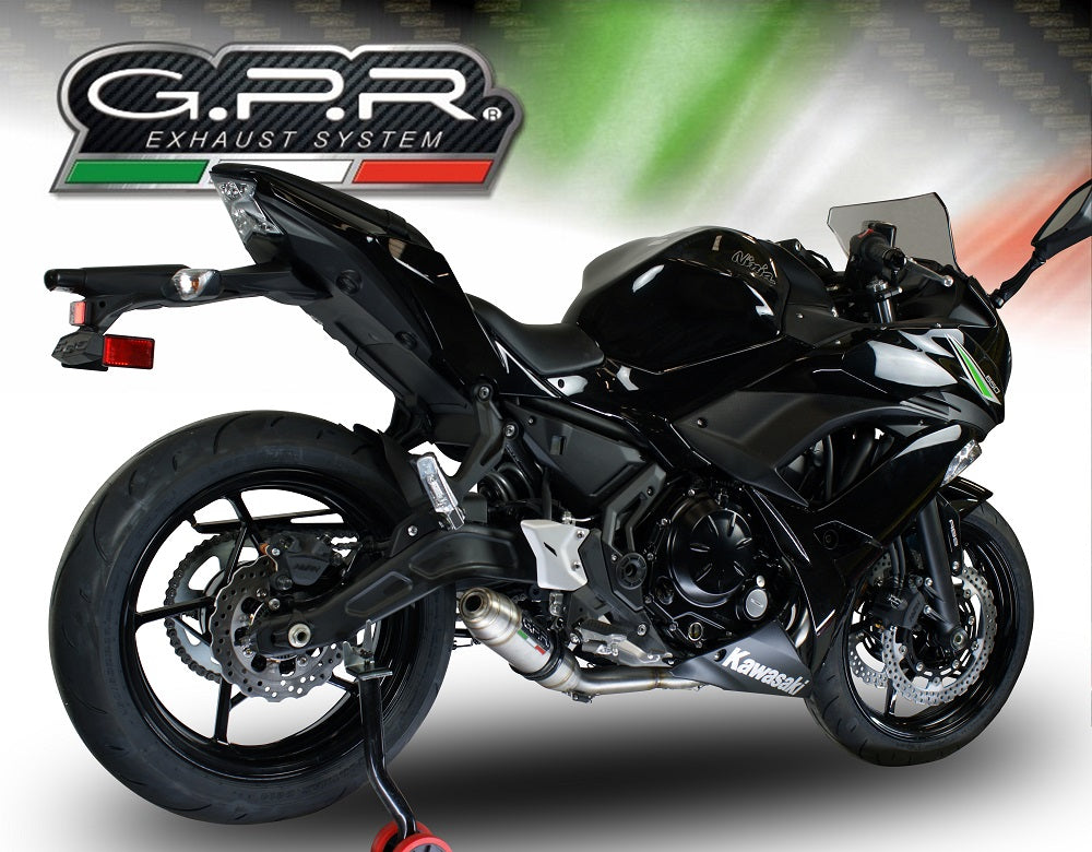 Kawasaki NINJA EX650M 2023-2024 Exhaust GPR Deeptone Inox Full System