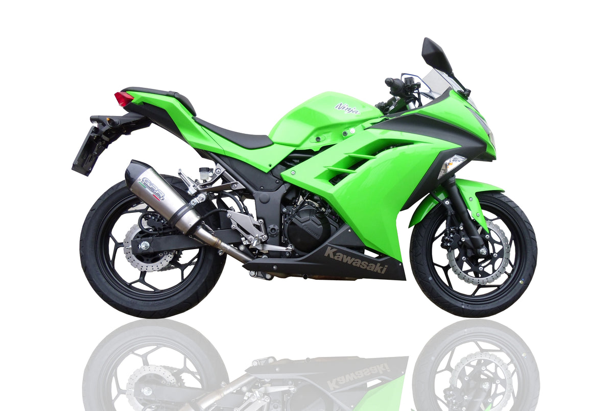 Kawasaki Ninja 300R 2012-2017 Exhaust GPR Grand Prix Evo Titanium Slip-On - photo 4