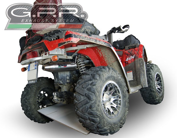 Sistema completo de escape GPR Deeptone para ATV Can-Am Outlander 400 2005-2011