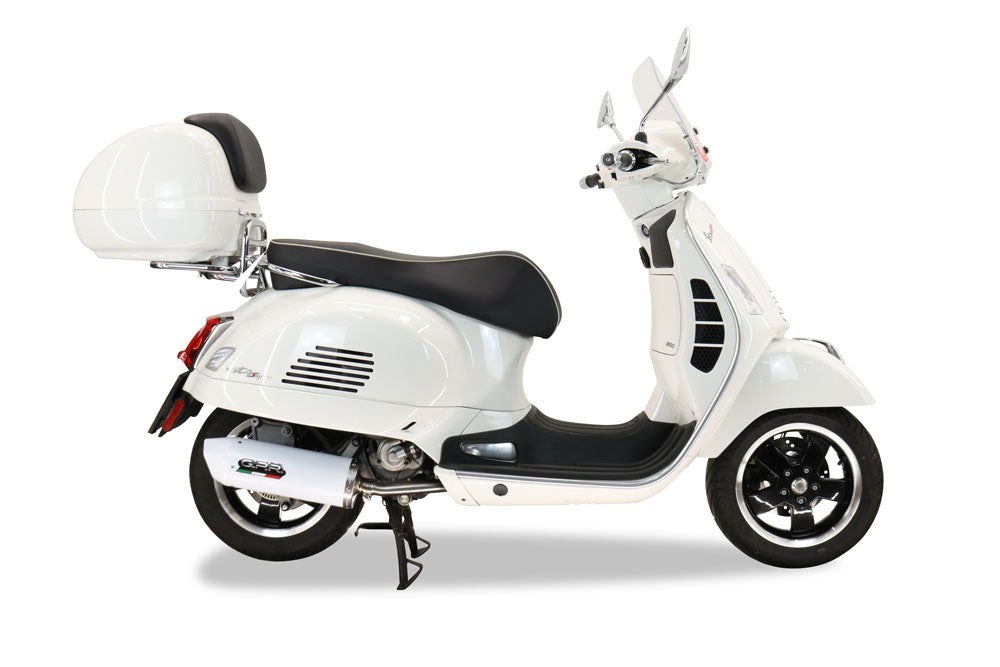Piaggio Vespa 300Gts Vespa 300 Gtv Vespa 300 Touring Vespa 300 Super 2008-2016 Escape GPR Albus Cerámico Sistema Completo