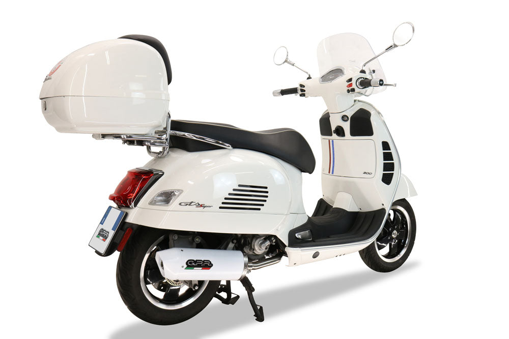 Piaggio Vespa 300Gts Vespa 300 Gtv Vespa 300 Touring Vespa 300 Super 2017-2018 Exhaust GPR Albus Ceramic Full System