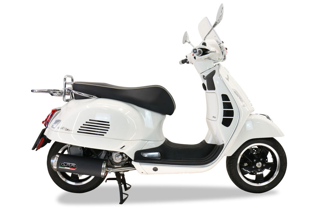 Escape GPR Evo4 Road para Piaggio Vespa Gts 250 2005-2015, sistema completo