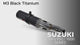 Suzuki GSXS 1000GT 2017-2020 Exhaust GPR M3 Black Titanium Slip-On