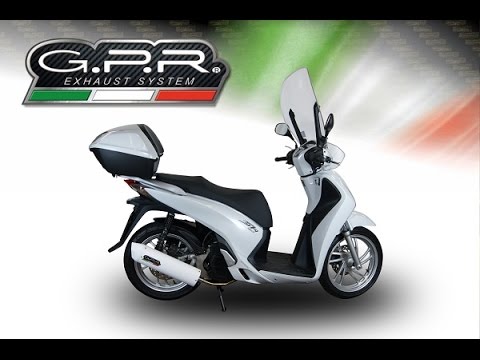 Escape Honda PS125 2005-2010 GPR Evo4 Road Sistema completo de carrera